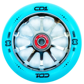 CORE CD1 Wheel 110mm Blue/ Chrome