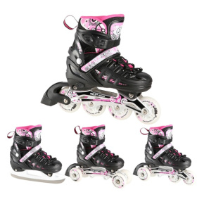 Skates NILS Extreme NH10905.2 4in1 pink