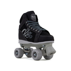 Rio Roller Lumina Children's Quad Skates - Black / Grey - UK:2J EU:34 US:M3L4