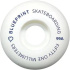 Blueprint Mini Heart Skateboard Wheels 4-Set (51mm|White)