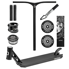 Freestyle Scooter Custom Divine Park ALU Black