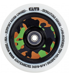 Elite Air Ride Camo wheel 125mm white
