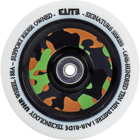 Elite Air Ride Camo wheel 125mm white