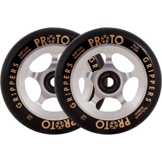 Wheels Proto Gripper 110mm Black / Raw 2pcs