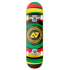 Hydroponic Circular Skateboard 7.25 "Rasta