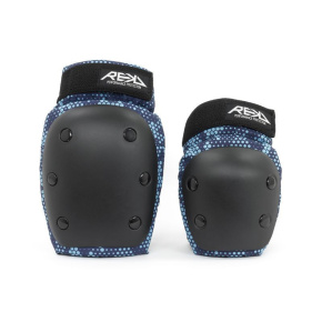 REKD Youth Heavy Duty Protectors Set Black / Blue L