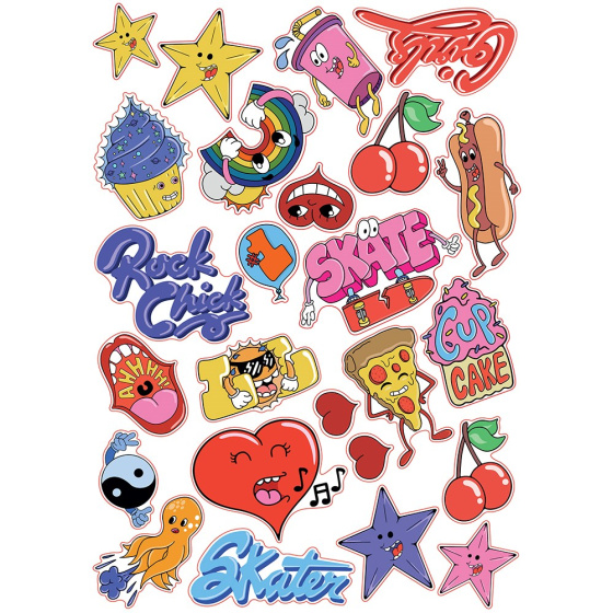 SFR Sticker Sheet - Love