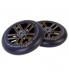 Oath Binary Wheels 110mm Black / Orange