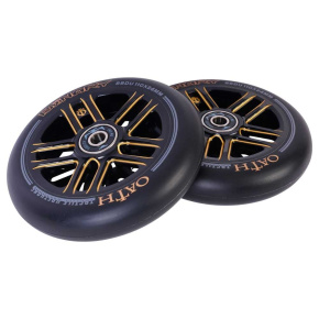 Oath Binary Wheels 110mm Black / Orange