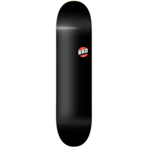 RAD Blank Logo Skate Board (8.375"|Black)
