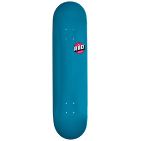 RAD Blank Logo Skate Board (7.75"|Turquoise)