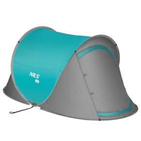Self folding beach tent NILS Camp NC3743 turquoise