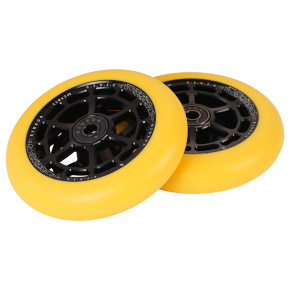 UrbanArtt Civic 110x24mm Black/Yellow wheels
