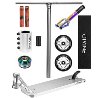 Freestyle Scooter Custom Divine Street 6" 580 mm Silver