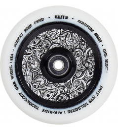 Elite Air Ride Floral 125mm white wheel