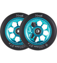 Wheels North Pentagon 120mm Teal 2pcs