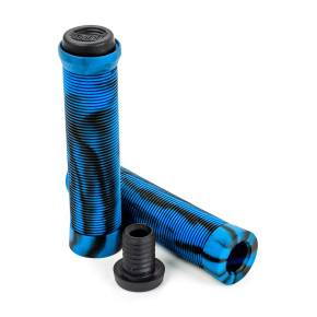 Slamm Pro Swirl Bar Grips - Blue