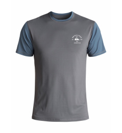 Quiksilver T-shirt Color Blocked Surf 089 kzm0 iron gate 2018 vell.M