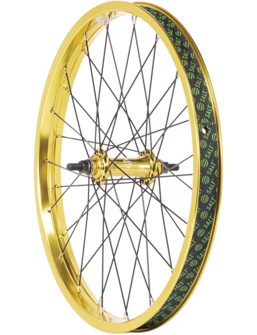 Salt Everest 20" BMX Front Wheel (20"|Gold)