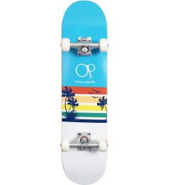 Ocean Pacific Sunset Skateboard Set (7.25"|Blue)