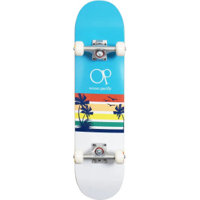 Ocean Pacific Sunset Skateboard Set (7.25"|Blue)