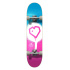 Blueprint Spray Heart V2 Skateboard Complete (7.25"|Pink/White/Blue)