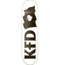 KFD Flagship Skate Board (8.25"|White)