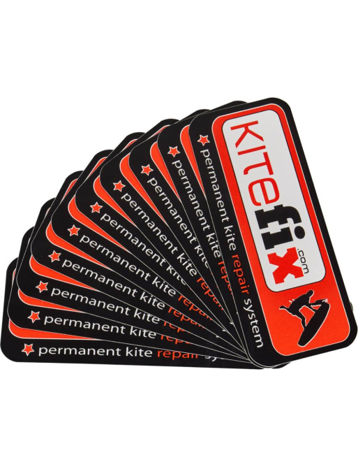 Kitefix Sticker 10-Souprava (Černá)