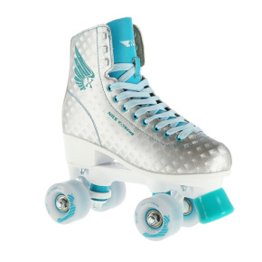 Quad roller skates NILS Extreme NQ14198 turquoise
