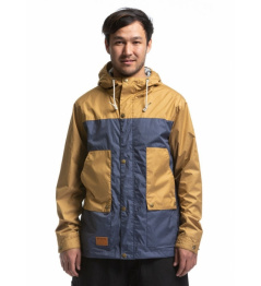 Bunda Meatfly Ned heather brown/heather dark blue 2018 vell.XL