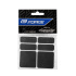FORCE reflective set 6 pcs, black