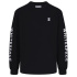 Whitespace Block Long Sleeve T-Shirt (M|Black)