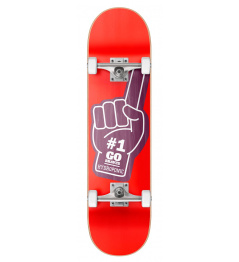Skateboard Hydroponic Hand 8.125 "Red