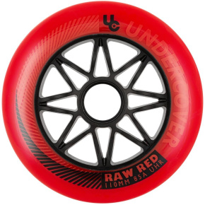 Wheels Undercover Raw Red (3pcs), 85A, 110