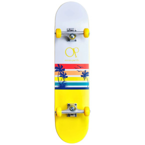 Skateboard Ocean Pacific Sunset 7.75 "yellow
