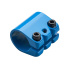 Handlebar Clamp Blue - Bottom