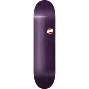 RAD Blank Logo Skate Board (8.125"|Purple Maple)