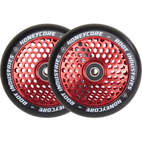 Wheels Root Industries Honeycore black 120mm 2pcs red