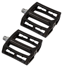 Stolen Throttle 9/16" Sealed Aluminum BMX Pedals (Black)