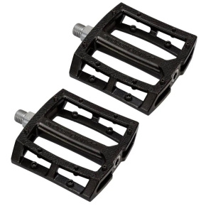 Stolen Throttle 9/16" Sealed Aluminum BMX Pedals (Black)