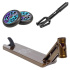 Triad Psychic V2 5" 520mm Hellion Deck Set + Oath 110 mm Wheels + Divine IHC Fork