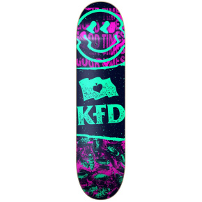 KFD Logo DIY Skate Board (8.25"|Purple)