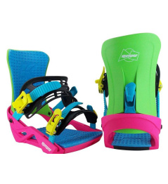 Kemper Freestyle Snowboard Bindings (Pink|38-42)