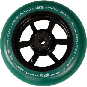 North Signal V2 115x30mm Black/Forest Pu wheels