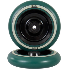 North Fullcore Scooter Wheel (24mm | Black/Forest Pu)