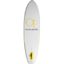 Ocean Pacific Malibu Lite 10'6 Inflatable Paddleboard (White/Grey/Yellow)