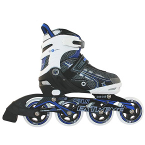 ON 9008 AND BLUE SIZE.S(31-34) ROLLER SKATES NILS EXTREME