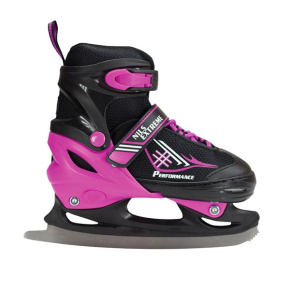NF 7104 AND PINK CHILDREN'S ICE SKATES NILS EXTREME