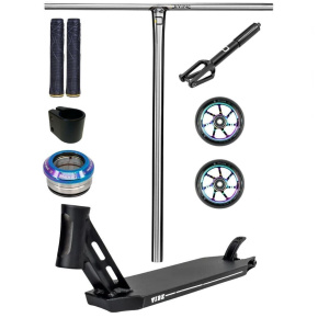 Freestyle Custom Scooter Divine X Union X Triad Black Freestyle Custom Scooter Divine X Union X Triad Black