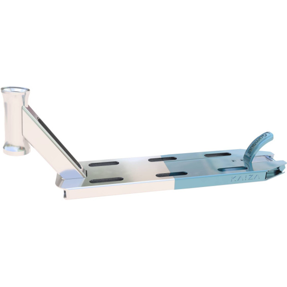 Longway S-Line Kaiza board 480mm Raw/Teal + free griptape